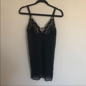 Black cami tank top